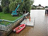 Floats at Barmby Barrage (Aug 2012)