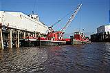 Boats at Goole Bridge (Oct 2010)