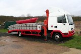 Floats On Lorry